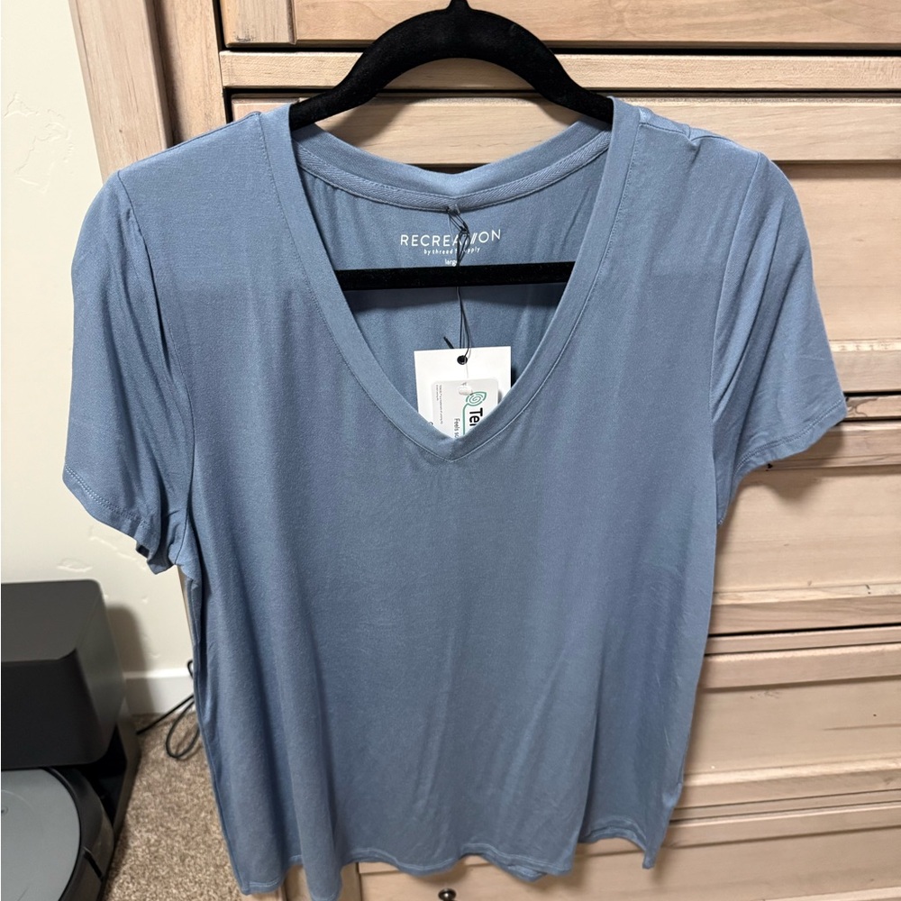 Thread & Supply Blue Relaxed T-Shirt